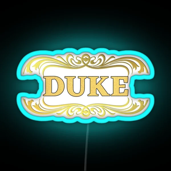 Duke RGB Neon Sign