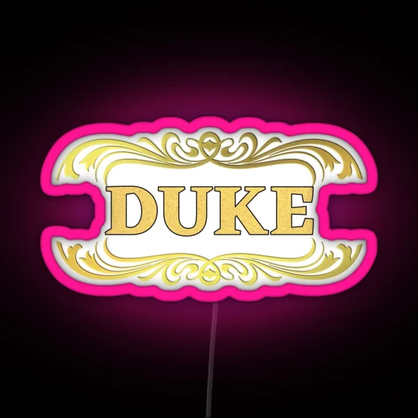 Duke RGB Neon Sign