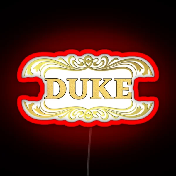 Duke RGB Neon Sign