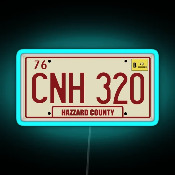 Dukes Of Hazzard RGB Neon Sign