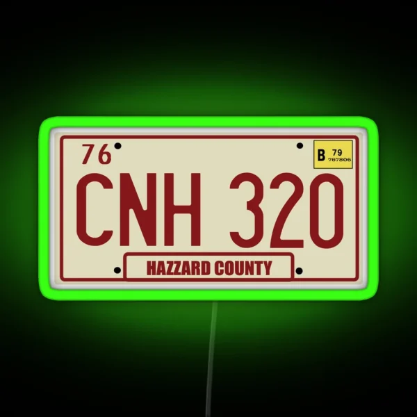 Dukes Of Hazzard RGB Neon Sign