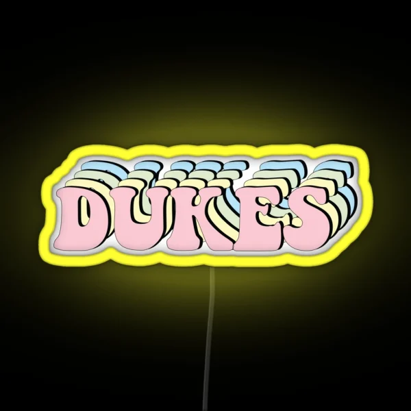 Dukes RGB Neon Sign