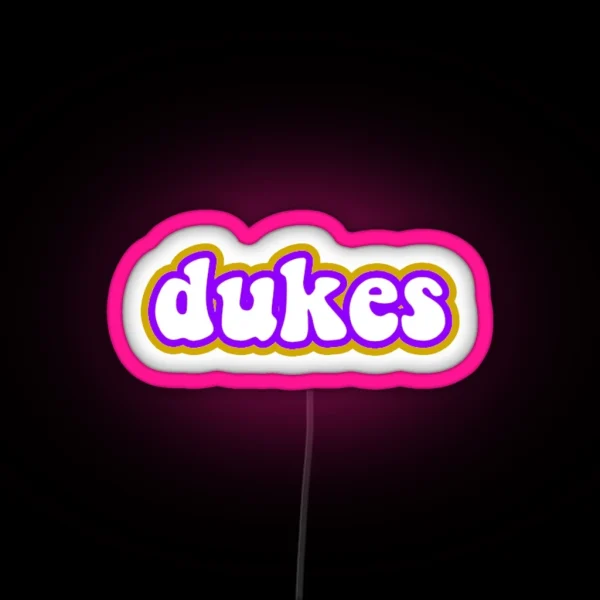 Dukes RGB Neon Sign