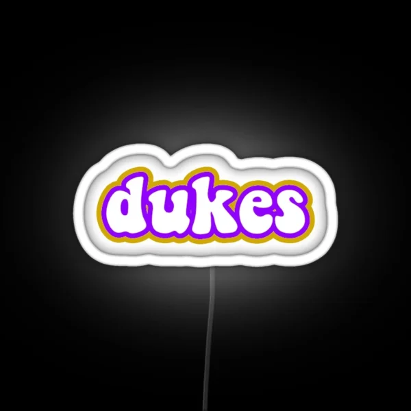 Dukes RGB Neon Sign