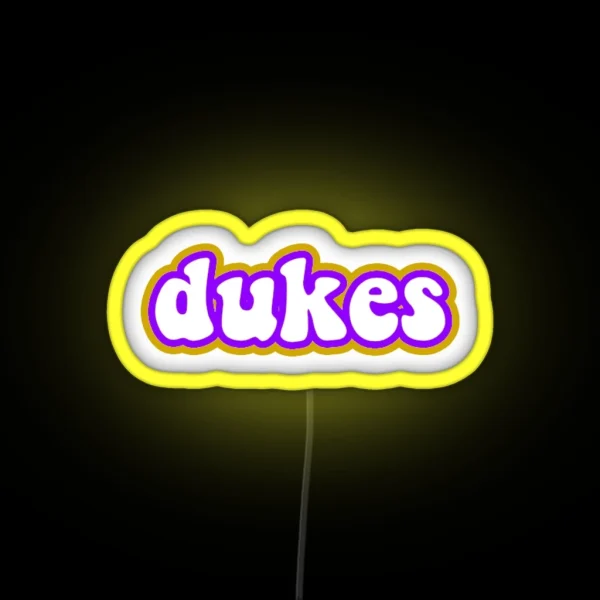 Dukes RGB Neon Sign