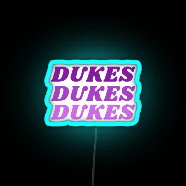 DUKES RGB Neon Sign