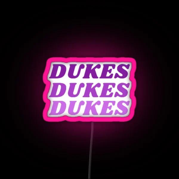DUKES RGB Neon Sign