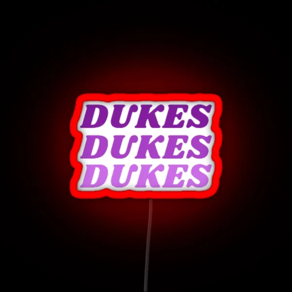 DUKES RGB Neon Sign