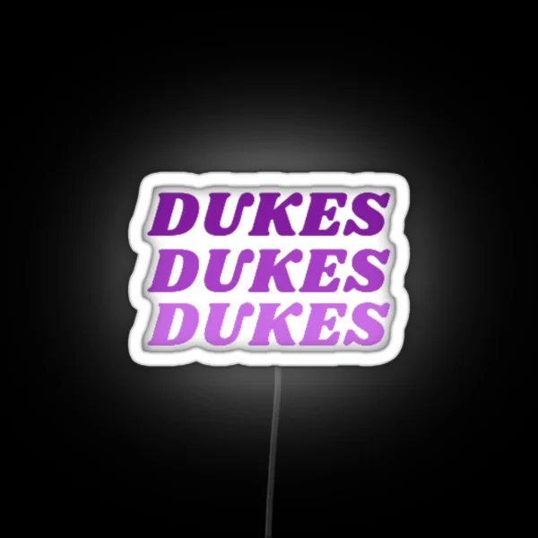 DUKES RGB Neon Sign
