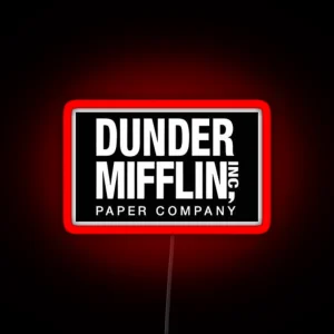 Dunder Mufflin The Office RGB Neon Sign