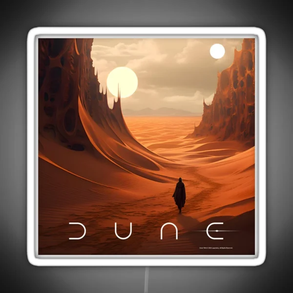 Dune 2020 Fan Art RGB Neon Sign