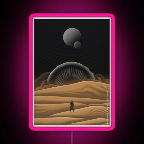 Dune Arrakis RGB Neon Sign