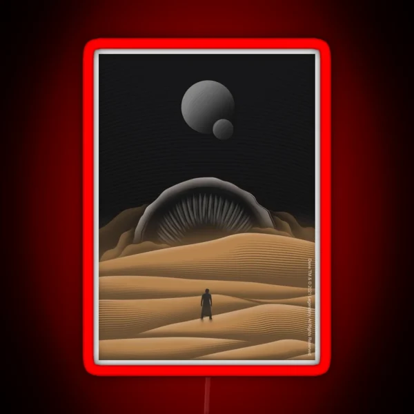 Dune Arrakis RGB Neon Sign