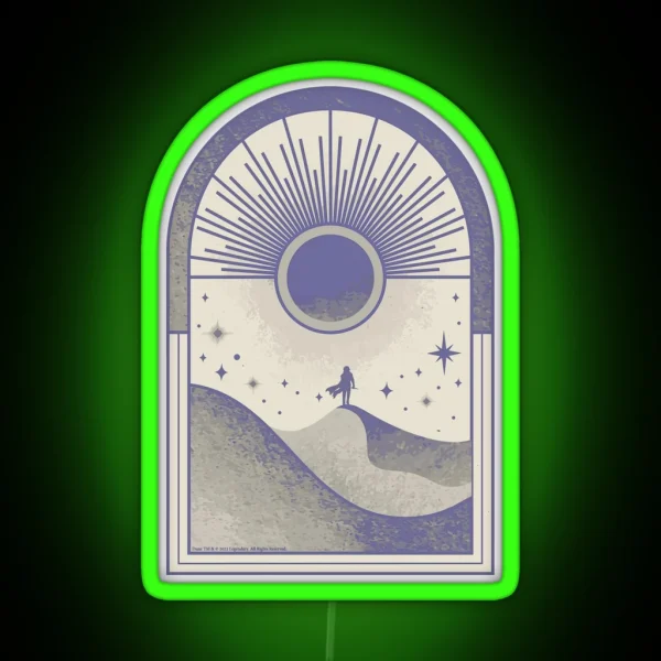 Dune Arrakis RGB Neon Sign