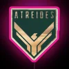 Dune House Atreides Badge Inverted Dark Image RGB Neon Sign - Image 6