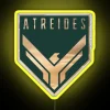 Dune House Atreides Badge Inverted Dark Image RGB Neon Sign - Image 5