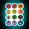 Dungeons And Dragons Classes RGB Neon Sign - Image 2