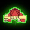 Dungeons And Dragons Guess I Ll Die D20 Dice Critical Failure RGB Neon Sign - Image 3