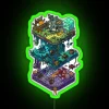 Dungeons And Isometric Dragons RGB Neon Sign - Image 4