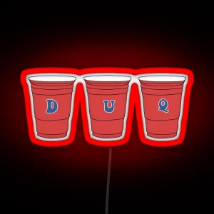 Duq N Rally RGB Neon Sign