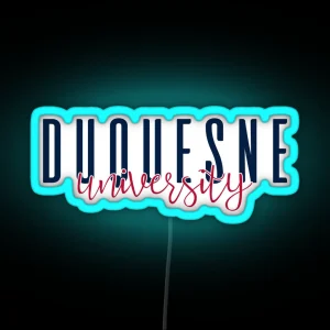 Duquesne University RGB Neon Sign