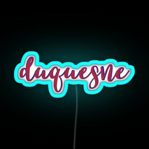 Duquesne University RGB Neon Sign