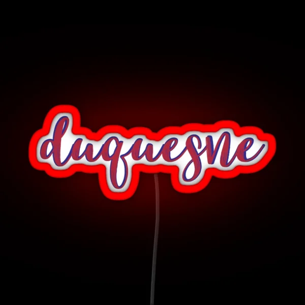 Duquesne University RGB Neon Sign