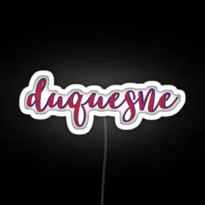 Duquesne University RGB Neon Sign
