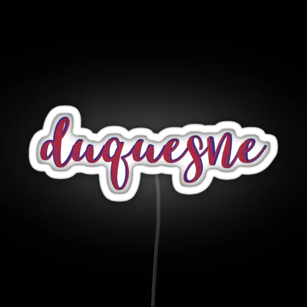 Duquesne University RGB Neon Sign