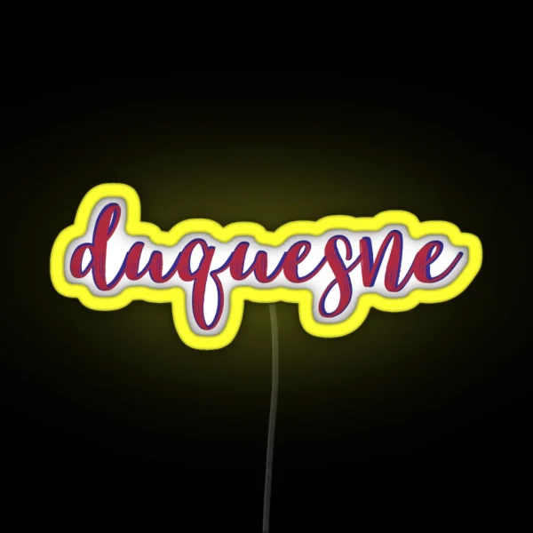 Duquesne University RGB Neon Sign
