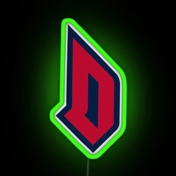Duquesne University Sports Logo RGB Neon Sign