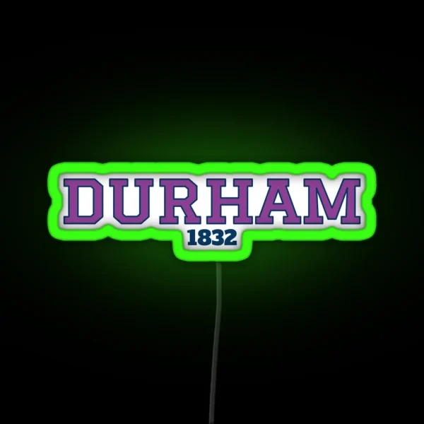 Durham 1832 RGB Neon Sign
