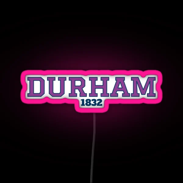 Durham 1832 RGB Neon Sign