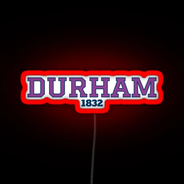 Durham 1832 RGB Neon Sign