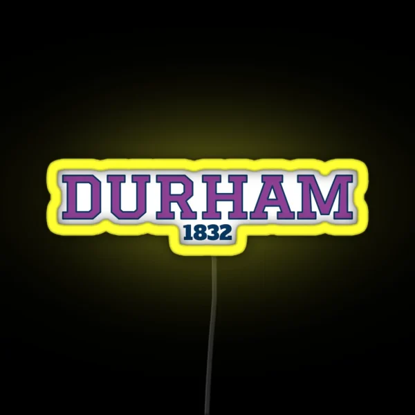 Durham 1832 RGB Neon Sign