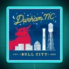 Durham Bull City Art RGB Neon Sign