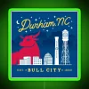 Durham Bull City Art RGB Neon Sign - Image 3