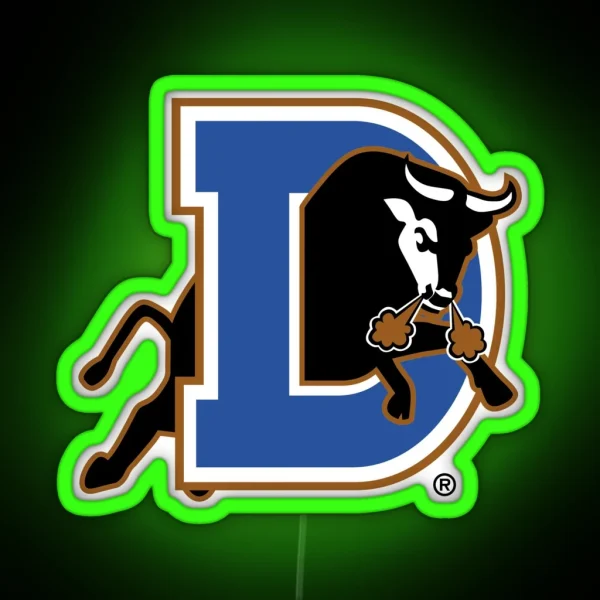 Durham Bulls RGB Neon Sign