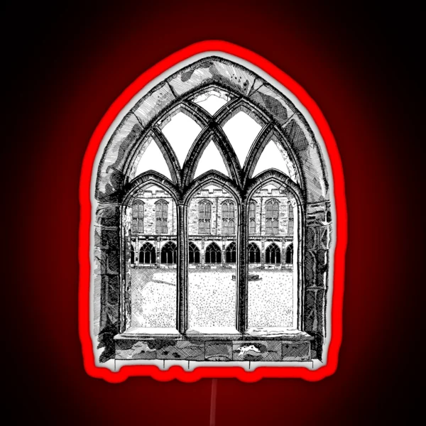 Durham Cathedral Cloisters RGB Neon Sign