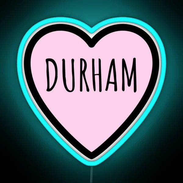 Durham RGB Neon Sign