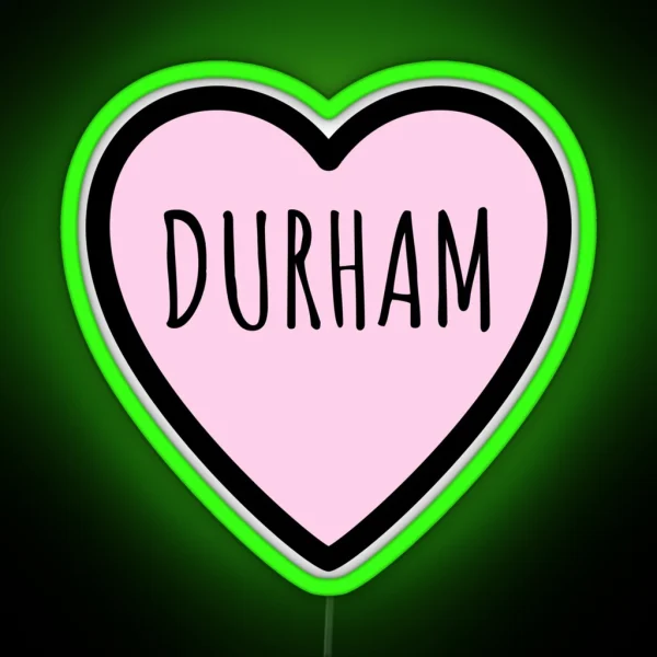 Durham RGB Neon Sign