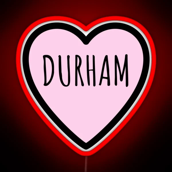Durham RGB Neon Sign