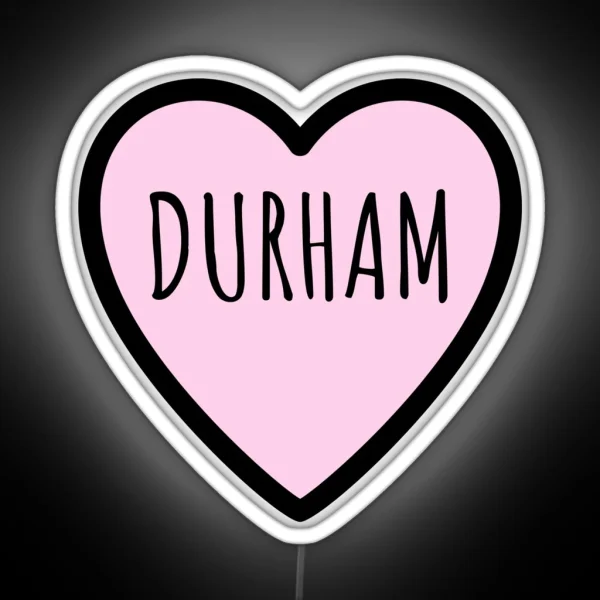 Durham RGB Neon Sign
