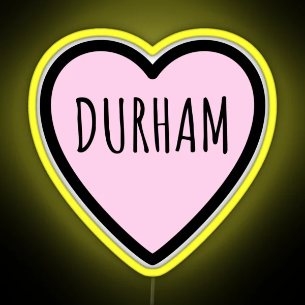 Durham RGB Neon Sign
