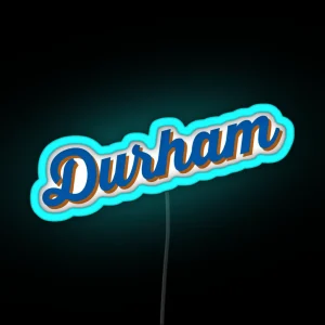 Durham RGB Neon Sign