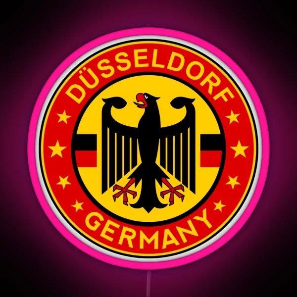 Dusseldorf Germany RGB Neon Sign