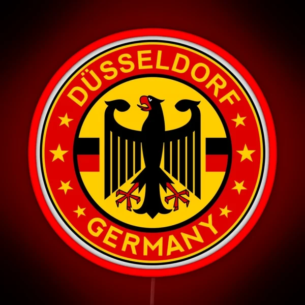 Dusseldorf Germany RGB Neon Sign