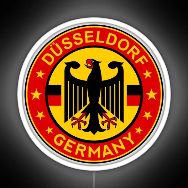 Dusseldorf Germany RGB Neon Sign