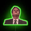 Dwight Schrute CPR Mask Funny RGB Neon Sign - Image 4