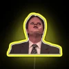 Dwight Schrute CPR Mask Funny RGB Neon Sign - Image 6